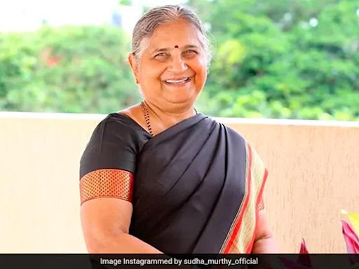 "My Daughter Woke Me Up": Sudha Murty On How She Embarked On Her Philanthropic Journey