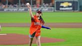 Uvalde school shooting survivor honored at Astros game nearly a month after hospital release