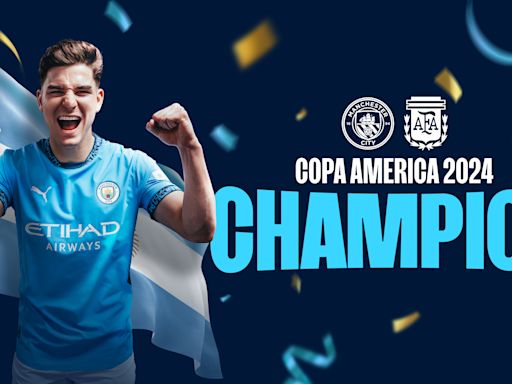 Alvarez wins Copa America with Argentina