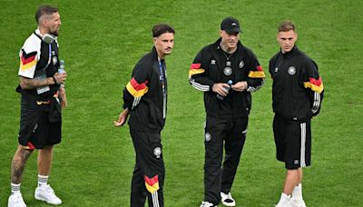 'You're out of your mind': Germany star goes swimming in tracksuit