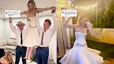 Woman reveals her brother, creative director of Schiaparelli, designed her a custom wedding gown