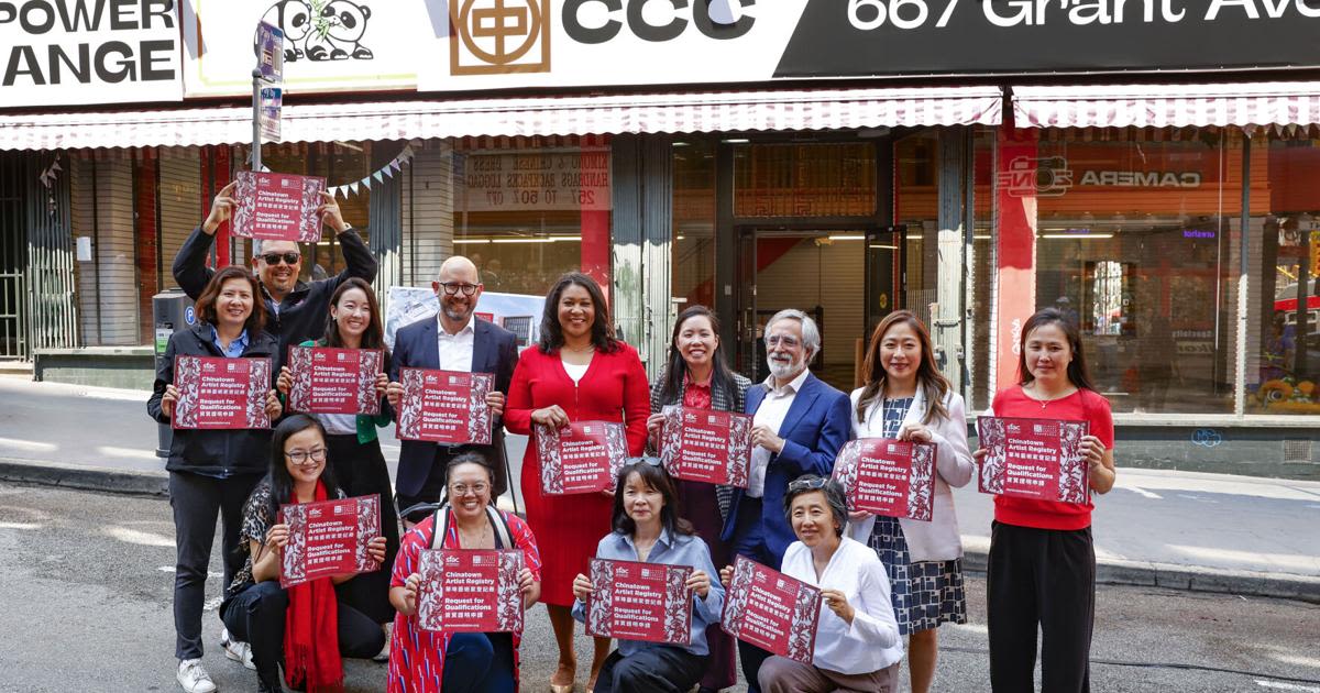 SF seeks artists with ‘real connection’ to Chinatown