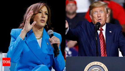 Can Kamala Harris win against Donald Trump? What polls suggest - Times of India