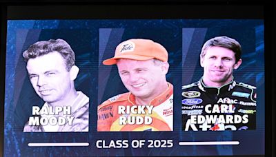 Ricky Rudd, Carl Edwards and Ralph Moody selected to NASCAR Hall of Fame Class of 2025