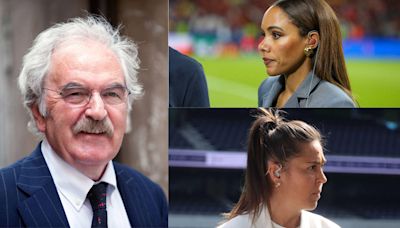 Former Match of the Day host Des Lynam says female pundits 'don't have the experience to discuss men's football'