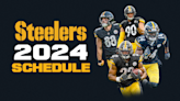 Full Steelers 2024 regular-season schedule