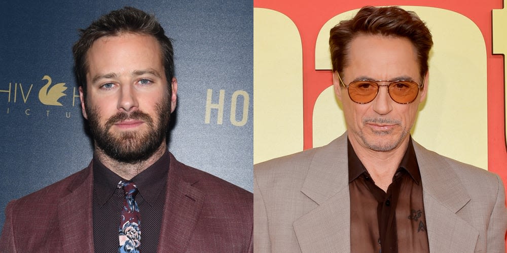 Armie Hammer Shuts Down Reports Robert Downey Jr Paid For His Rehab, Reveals Advice He Gave Him