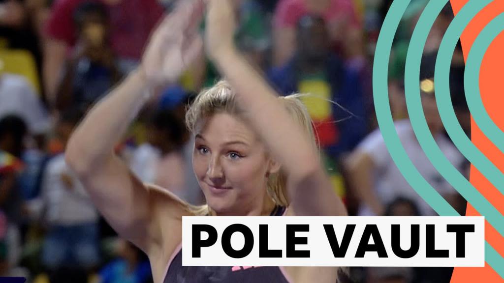 Diamond League 2024: Molly Caudery wins pole vault in Doha