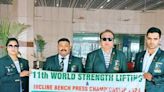 Pakistan team departs for World Strength Lifting C’ship in Kazakhstan