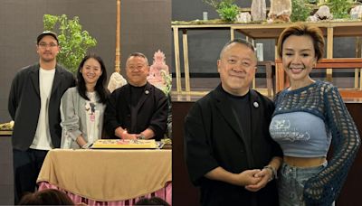 曾志偉71歲生日三子女現身 波霸葉子楣挺胸賀壽星公 | am730