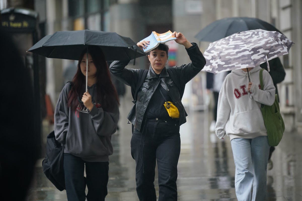 UK weather - live: Met Office issues danger to life amber warning for heavy rain and flooding