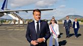 French president visits New Caledonia amid fiery unrest