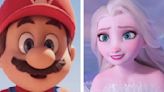 El récord que la película de Super Mario Bros. le quitó a Frozen 2