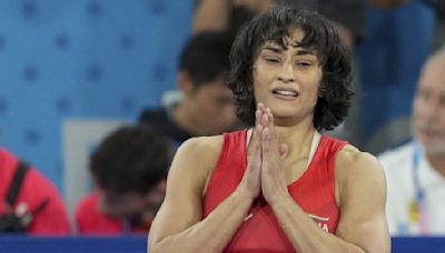 Vinesh Phogat's First Reaction After Disqualification From Wrestling 50kg Event At Paris Olympics