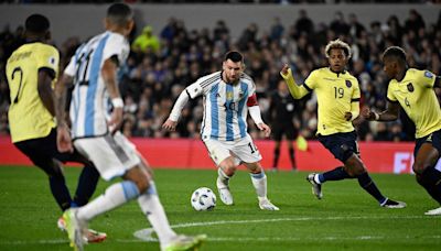 Así es el historial de Lionel Messi ante la Selección de Ecuador