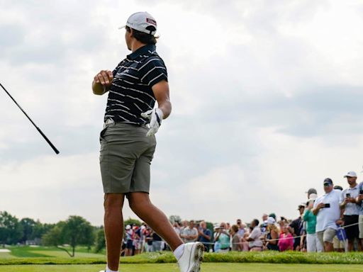 How Charlie Woods Fared in Second Round of His First U.S. Junior Amateur Tournament