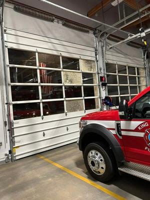 Several shots fired at fire station near Duvall