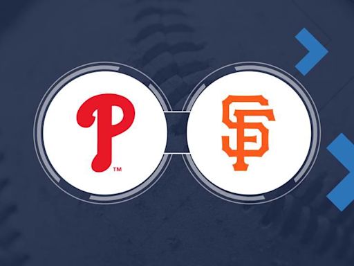 Giants vs. Phillies TV Channel and Live Stream Info for May 3