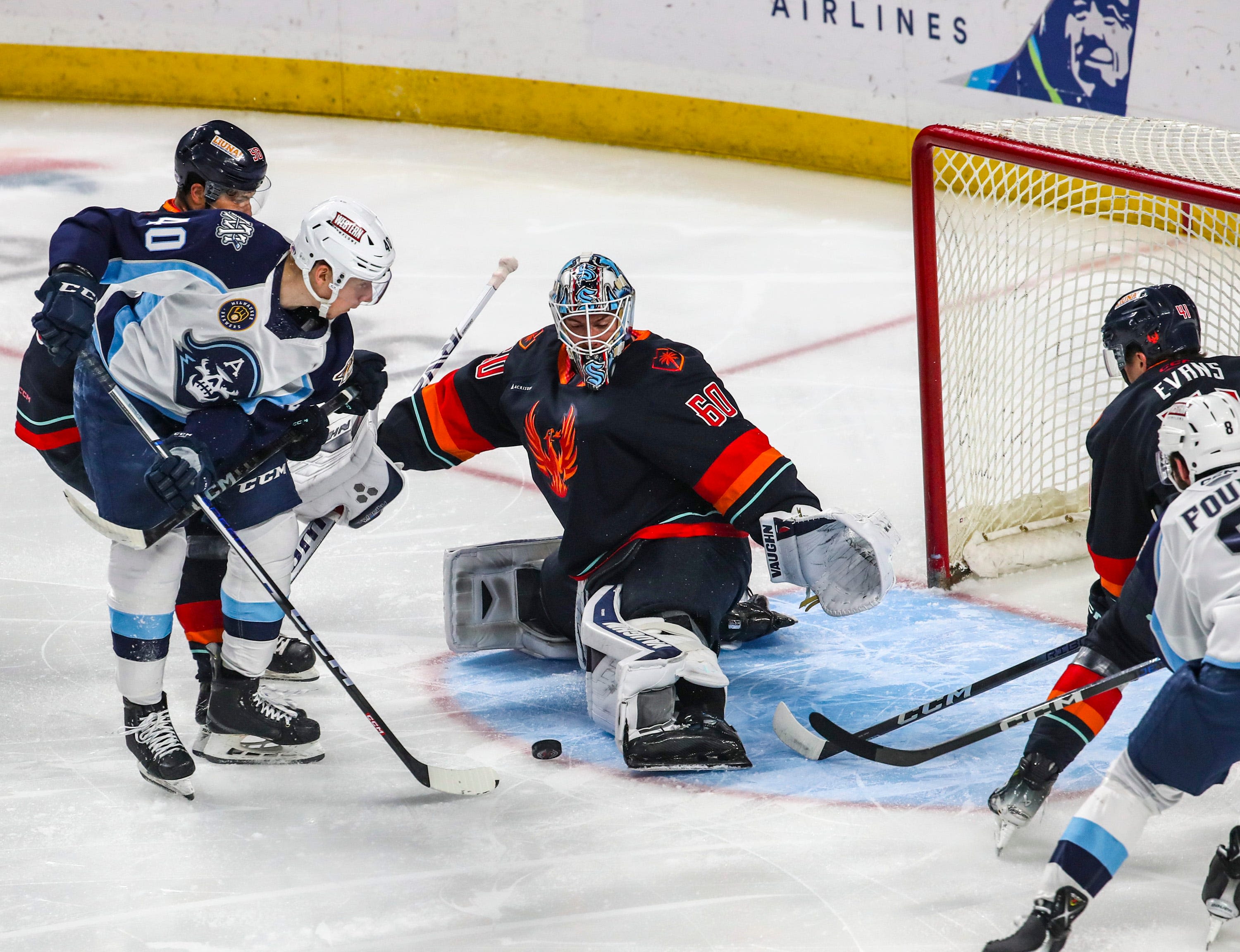 Admirals fall into 2-0 hole to Firebirds in their AHL Western Conference finals series