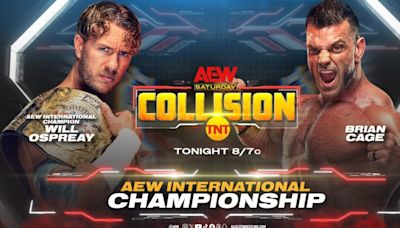 AEW Collision Results (6/22/24): Will Ospreay Defends Against Brian Cage