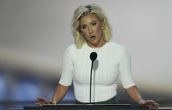 Watch former reality star Savannah Chrisley's speech at the Republican National Convention
