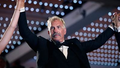 Kevin Costner rompió en llanto tras recibir una gran ovación de pie en Cannes