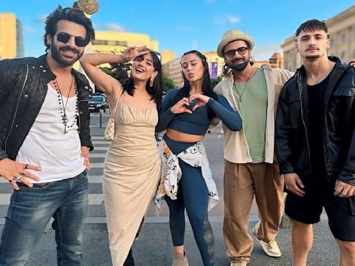 Khatron Ke Khiladi 14: Shalin Bhanot, Nimrit Kaur Ahluwalia, Abhishek Kumar, and others return to Mumbai from Romania; WATCH