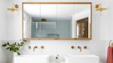 4 secrets to perfecting the mirror in a small bathroom which makes it feel bigger, better and more beautiful