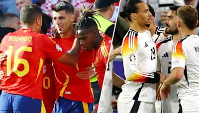 España y Alemania abrirán los cuartos de la Eurocopa con un duelo que será una final anticipada: hora, TV y formaciones