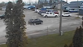 Chilling surveillance video shows moment Michigan driver plows into birthday party, killing two kids