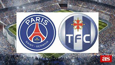PSG vs Toulouse: estadísticas previas y datos en directo | Ligue 1 2023/2024