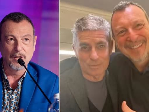 Amadeus e le voci sull'addio alla Rai, la foto con Giorgio Restelli getta nuove ombre: trattative con Nove e Mediaset?