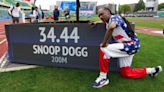 Snoop Dogg delivers mic drop moments at U.S. trials as 52-year-old runs 200m in 34.44 seconds
