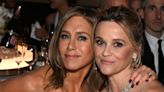 Reese Witherspoon shares behind-the-scenes snaps with co-star Jennifer Aniston