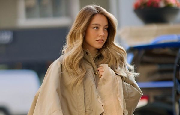 Sydney Sweeney Steps Out in a Ruffled Minidress and Thigh-High Boots