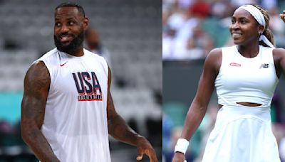 ¿Quiénes son Lebron James y Coco Gauff, abanderados de EE.UU. en los Juegos Olímpicos de París 2024?