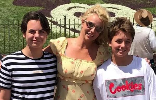 Britney Spears Reaches Out to Her 2 Sons 'at Least Once a Month' Despite Not Having a Bond With Their Mom