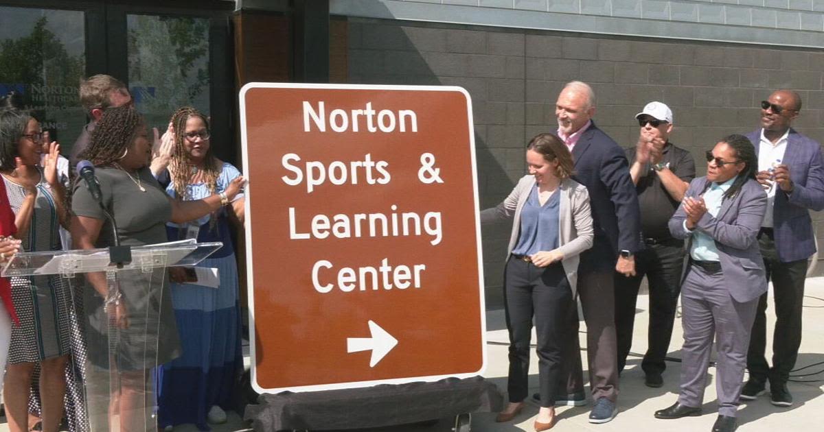 Highway signs will soon point motorists to Norton Healthcare Sports and Learning Center in west Louisville