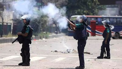 Bangladesh protests: Police, security officials fire bullets, tear gas to ban gatherings in Dhaka