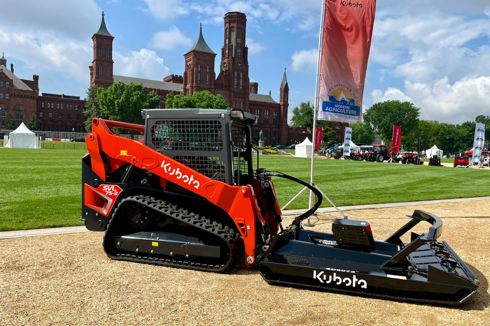 Why tractors, combines and other farming equipment are parked on the National Mall - WTOP News