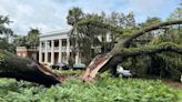 Hurricane Idalia Knocks Over Oak Tree at Fla. Governor's Mansion with Ron DeSantis' Family Inside