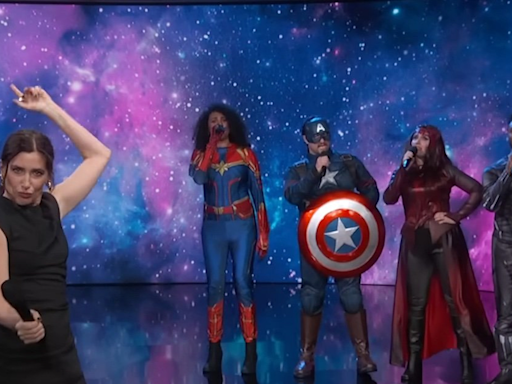 Kathryn Hahn Recaps Entire Marvel Timeline (By Singing)