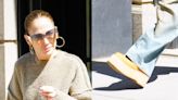 Jennifer Lopez Is Still Loving Her Platform R13 Boots Walking Through New York City