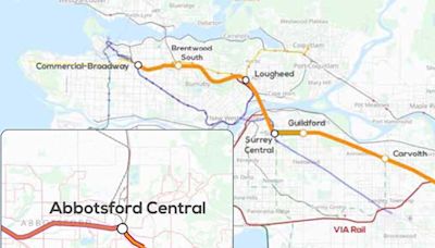 Study to look at transit options, including rail network, in Fraser Valley