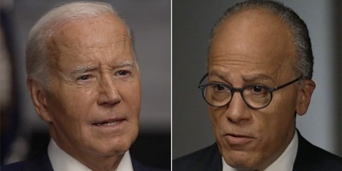 'I was shocked': NBC's Lester Holt buried by colleagues over Biden interview