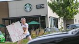 Anderson Starbucks employees begin second strike this summer