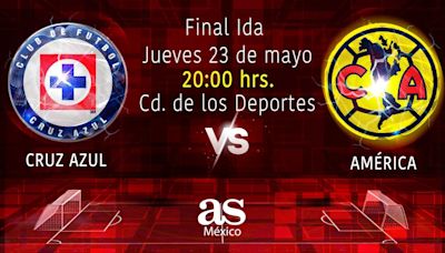 Cruz Azul vs América en vivo: Liga MX, Final de ida del Clausura 2024 hoy en directo