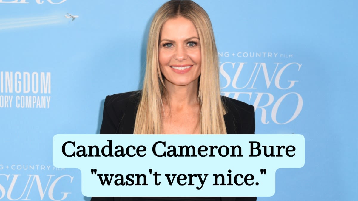 Reality Star Calls Out Candace Cameron Bure for Being 'Rude'