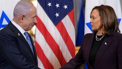賀錦麗會以色列總理籲速完成停火協議 稱不會對加薩苦難沉默