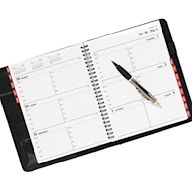 A calendar and organizational tool Includes space for notes, to-do lists, and appointments Can come in various sizes and styles, from pocket-sized to large